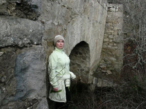 Каменный мостик на старой Голицынской дороге