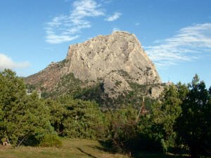 Гора Сокол. Вид из Нового Света